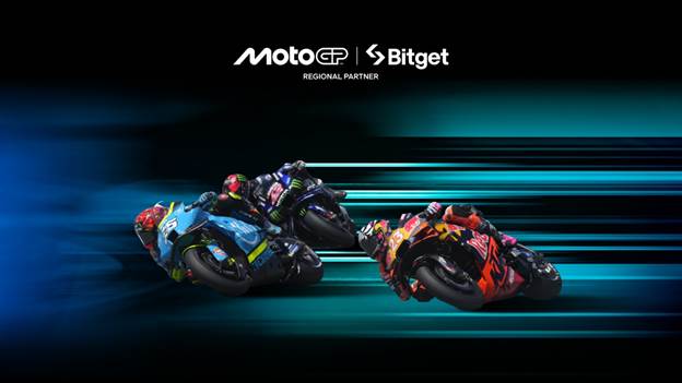 Bitget 与 MotoGP 携手合作，让科技与速度“碰撞出火花”