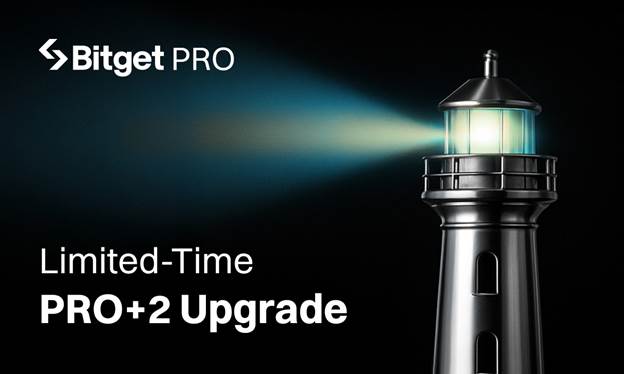 Bitget PRO 计划推出限时 PRO+2 升级服务，旨在为高交易量及机构交易者提供强大助力