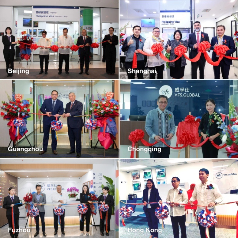 威孚仕VFS Global携手菲律宾驻华外交机构推出电子签证平台 六城签证申请中心同步投入运营