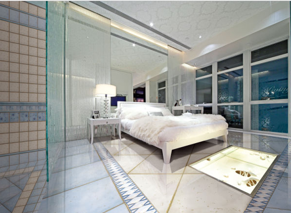 广东帝百乐2025年的米灰色哑光瓷砖堪称空间中的耀眼之星，装修新选择