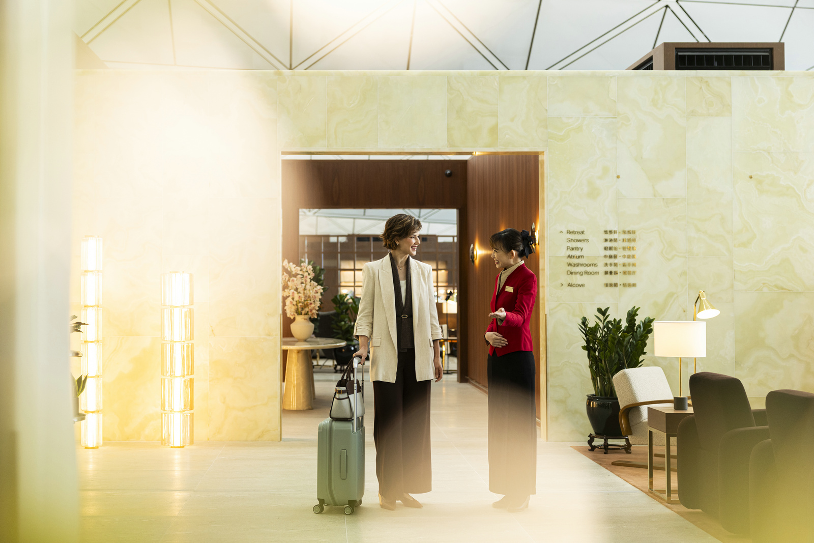 国泰航空“寰宇堂”头等旗舰贵宾室重开 为尊尚体验重新定义